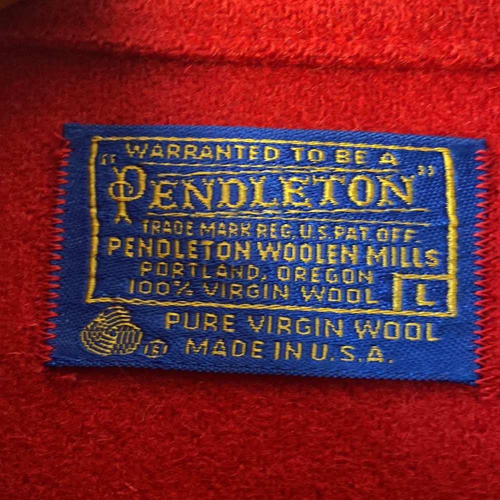 Vintage Pendleton Red Wool Jacket - image 3